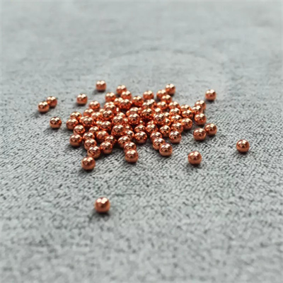 Steel Ball With Copper Plating